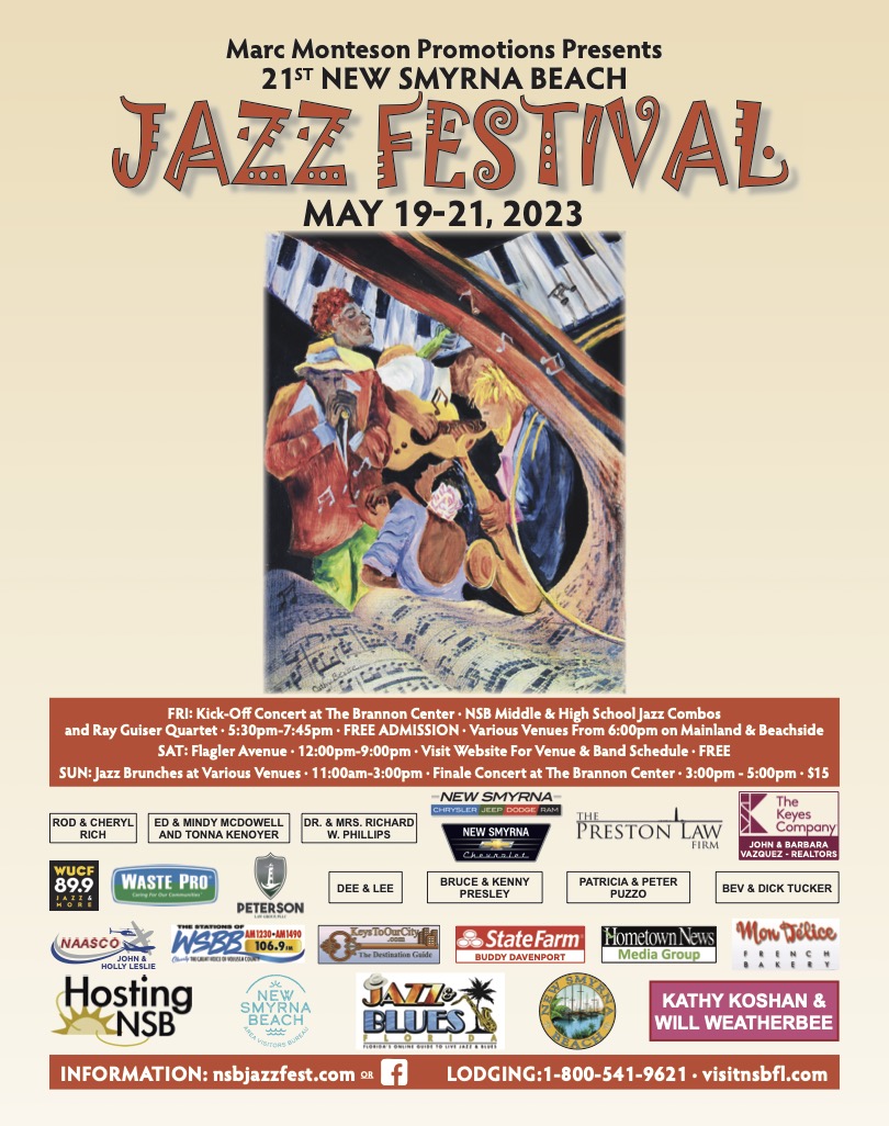 2023 New Smyrna Beach Jazz Festival MMPNSB